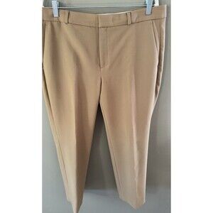 Banana Republic Avery Pant Straight Womens Sz 12 Brown